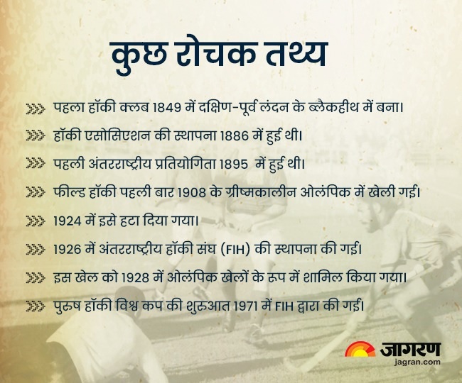 History Of Hockeyअद्भुत हॉकी इतिहास का बनिए गवाह; बहुत गहरी हैं इसकी